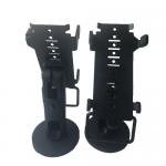 Pure Metal Black POS Terminal Stand Adjustable For Cashier Counter System