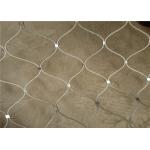 SS316 Diamond Flexible Inox Cable Mesh Zoo Aviary Fence Anti Corrosion for sale