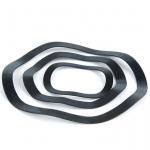 DIN 42013 Black Oxide Coating Wave Spring Washers For Mechanical And Electrical Purposes for sale