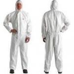 Comfortable Disposable Protective Suit  Splash Proof Sms Chemical Coveralls for sale