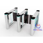 Remote Control Security Turnstile Gate Office Customize Logo Swing Barrier Price