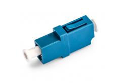 China Lc Upc Simplex Singlemode 0.3db Fiber Optic Adapter supplier
