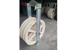 China 660mm Large Diameter Nylon Sheaves Conductor Pulley Stringing Block Transmission Line Tool supplier