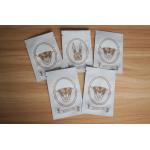 Three Side Seal Seed Packaging Pouches / Matte White Grip Seal Spice Potpourri Bag for sale