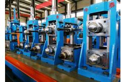 China Rectangular 76mm Carbon Steel Pipe Mill Making Machine Professional Galvanized supplier