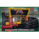Indoor Inflatable Slide 5 X 8m Inflatable Jumping Boucer Castles Inflatable Water Slide Combia for sale