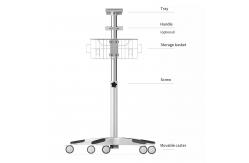 China Moving Trolley Mobile Patient Monitor Bracket Stand Hospital Use supplier