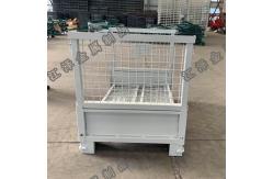China Secure Pallet Cages With Padlock Locking System 500kg - 2000kg Load Bearing supplier