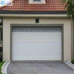 Automatic 80mm Width Slat Aluminum Roller Shutter Doors for sale