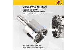 China Coated 5mm Diamond Core Drill Bit Set For Marble supplier