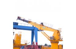 China 26M Electric 8T Telescopic Boom Offshore Ship Deck Cranes supplier