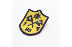 China Merrow Border Felt ODM Embroidered Logo Patches supplier
