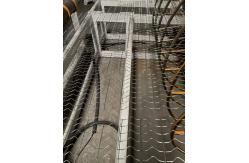 China Galvanized Offshore Pipeline Counterweight Mesh 190.5mm x 140m supplier