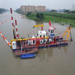 6000m3/h Capacity Csd Dredger Cutter Suction Dredging Vessel 24 Inch