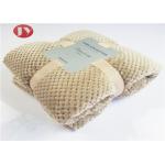 Home Bedroom Polyester Fleece Blanket Microplush Diamond Flannel Fleece Coral Throw Blanket for sale