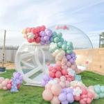 Hotel Outdoor Party Kids Inflatable Bubble House Tent Lodge For Party Event for sale