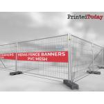 Outdoor Advertising Event Sports Polyester Fabric Fence Banner Airtex Cloth Large Custom for sale