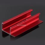 T3 - T8 Aluminum Frame Kitchen Cabinets Extrusion Profile Design Flexibility for sale