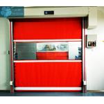 Red 1.2m/S 0.8mm Curtain PVC Roller Shutter Doors for sale