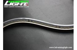 China 15W/M 1100lum LED Mining Light Strips Silicon Gal Transparent 72LEDs/m supplier