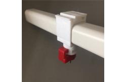China Automatic Chicken Feeder PVC Pipe Poultry Feeding Pan With Pressure Vessel supplier