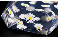 China 0.06mm Transparent LDPE Plastic Drawstring Bags supplier