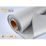 510g Single Side Silicone Coated Fiberglass Fabric For Welding Blanket for sale