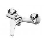 0.5 Bar Bath Mounted Shower Mixer Ceramic Cartridge Single Lever Wall Mixer Faucet for sale