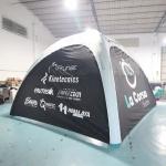 Portable Outdoor Inflatable Trade Show Tent Inflatable Spider Tent Airtight Display Marquee For Advertising for sale