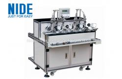 China Double Station Armature Electrical Motor Winding Machine / Small Rotor Winder supplier