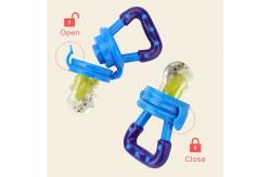 China Safe Food Grade Silicone Fresh Fruit Feeder For Infant BPA Free Reusable supplier