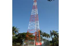 China 30-80m Galvanized Telecommunication  Mast 3 Legged Angular Steel Tower supplier