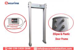 China Elliptic Column Metal Detector Scanner , Waterproof Metal Detector For Buildings supplier