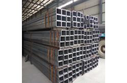 China Rectangular Black Hollow Section Q235 Square Metal Tube 12M RHS SHS supplier