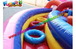China School Inflatable Obstacle Course Funworld Commercial Grade Giant Candy supplier