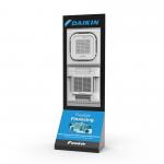 Customizable Metal Display Stands Shopping Centre Display Stands Air Conditioning for sale