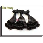8 - 10 Brazilian Grade 7A Virgin Hair , Spring Curl Human Hair Extensions for sale