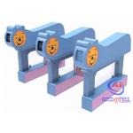 Unique Waterproof Kids Turnstiles Gate Dual Lane Security Control No Touch With Coin Acceptor for sale
