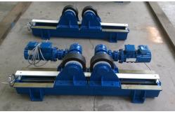 China Tube / Pipe Conventional Welding Rotator With Dual Motor Driven supplier