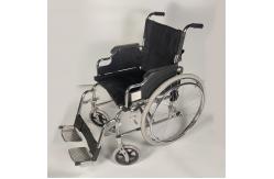 China Foldable Lightweight Aluminum Manual Wheelchair With Flip Up Desk Armrest supplier