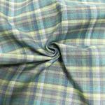 Cleanroom Coverall Conductive ESD Fabric TR Grid Antistatic Knitted Clothing Fabric for sale