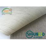 Stiff Chest Hair Interlining Fabric With Various Hand Feel For Garments