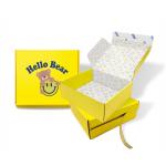 Printed Unglued Single Wall Corrugated Cardboard Zipper Mailer Boxes For Shipping for sale