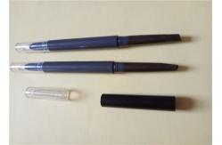 China Classic Style ABS Eyebrow Pencil With Sponge Long Standing Silk Printing supplier