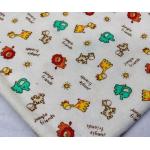 Skin friendly 100% Cotton Cartoon Printed Flannelette Fabric 150-200GSM for sale