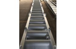 China Aluminum  Marine Boarding Ladder for Easy Handling and Safety supplier