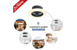 China 20 Inches LED Ceiling Fan With Speaker APP Smart Control Dimmable Light supplier