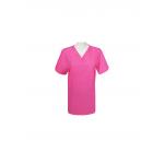180 GSM Rose Red Dividing Line Nurse Medical Scrubs Antimicrobial Wrinkle-free for sale