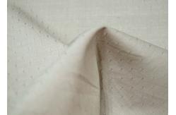 China Pilling Resistance Jacquard Material Combed Yarn With Light Khaki supplier