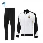 Winter Soccer Gear Moisture-Wicking Jacket and Pants in Team Colors with Polyester Fabric for sale